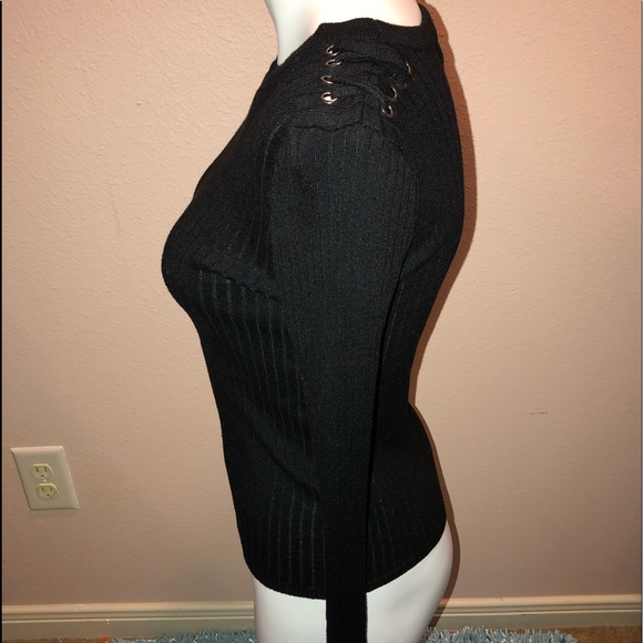 Black long sleeve shirt - Picture 4 of 7